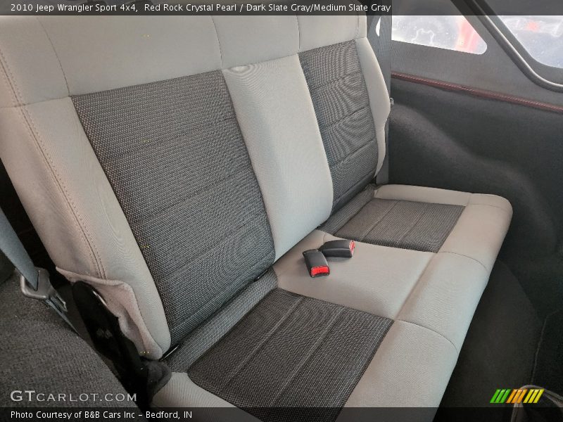 Red Rock Crystal Pearl / Dark Slate Gray/Medium Slate Gray 2010 Jeep Wrangler Sport 4x4