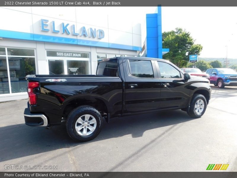 Black / Jet Black 2022 Chevrolet Silverado 1500 LT Crew Cab 4x4