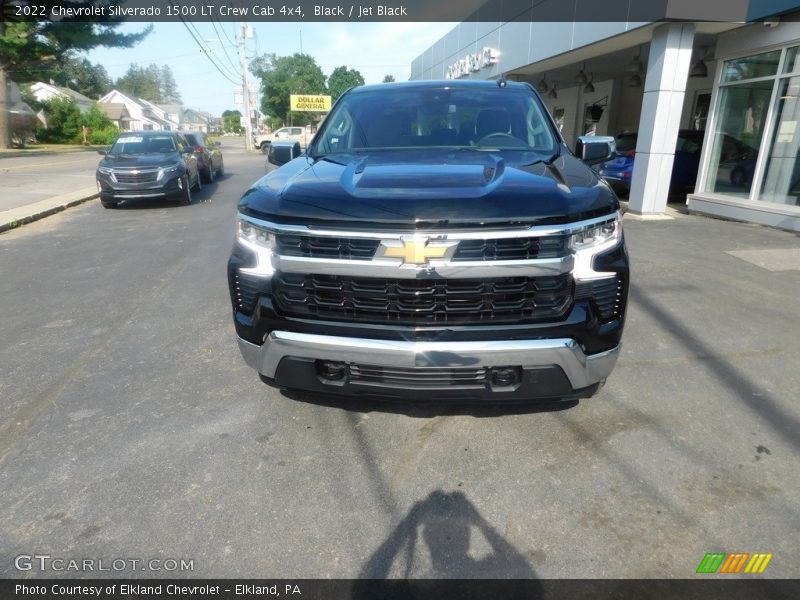 Black / Jet Black 2022 Chevrolet Silverado 1500 LT Crew Cab 4x4
