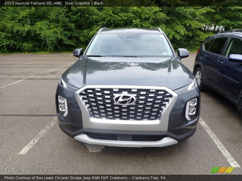 Steel Graphite / Black 2020 Hyundai Palisade SEL AWD