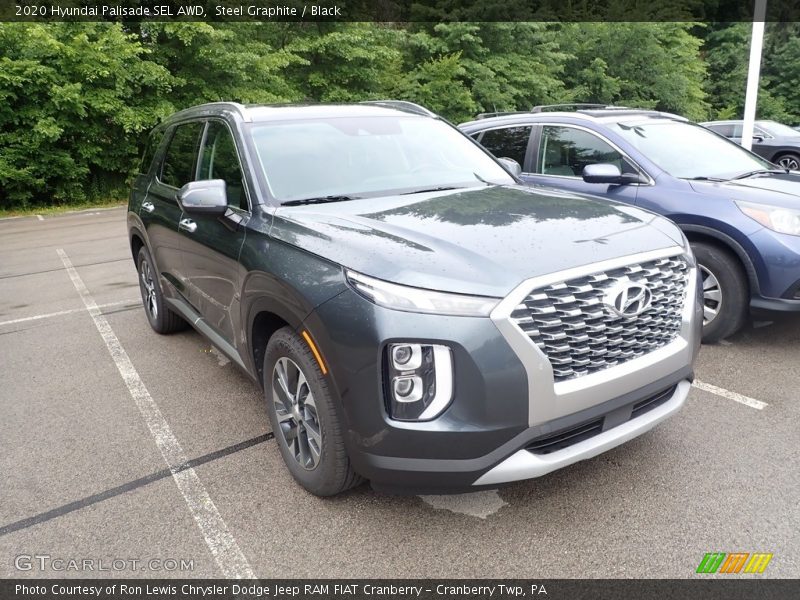 Steel Graphite / Black 2020 Hyundai Palisade SEL AWD
