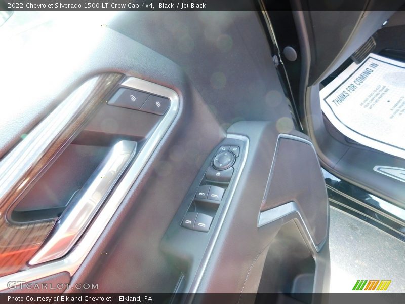 Black / Jet Black 2022 Chevrolet Silverado 1500 LT Crew Cab 4x4