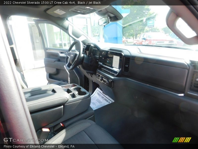 Black / Jet Black 2022 Chevrolet Silverado 1500 LT Crew Cab 4x4