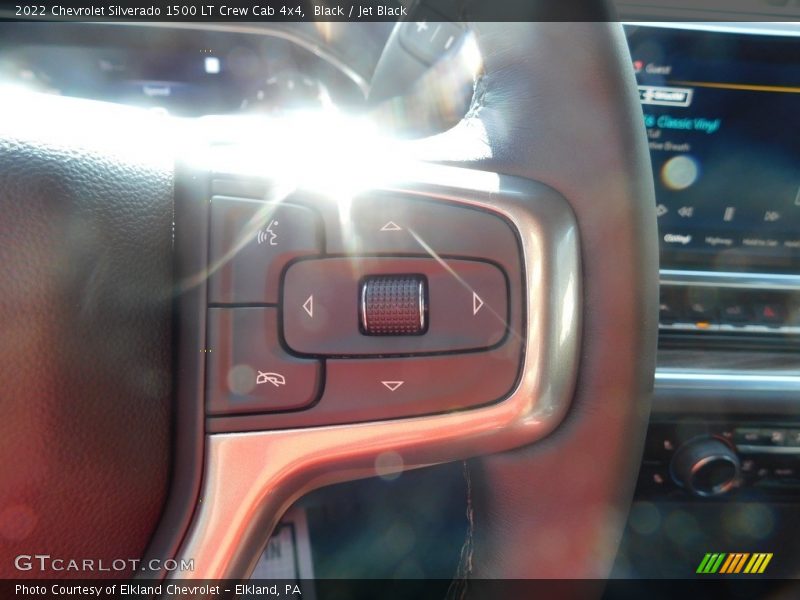 Black / Jet Black 2022 Chevrolet Silverado 1500 LT Crew Cab 4x4