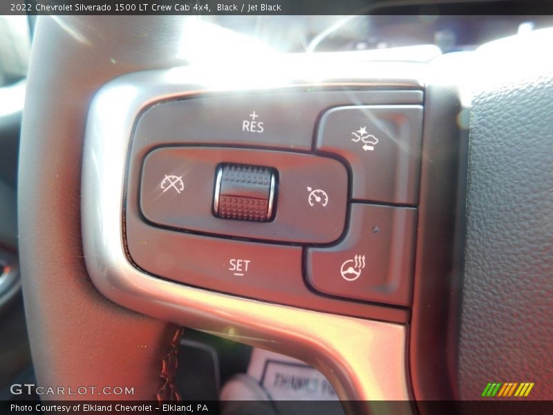 Black / Jet Black 2022 Chevrolet Silverado 1500 LT Crew Cab 4x4