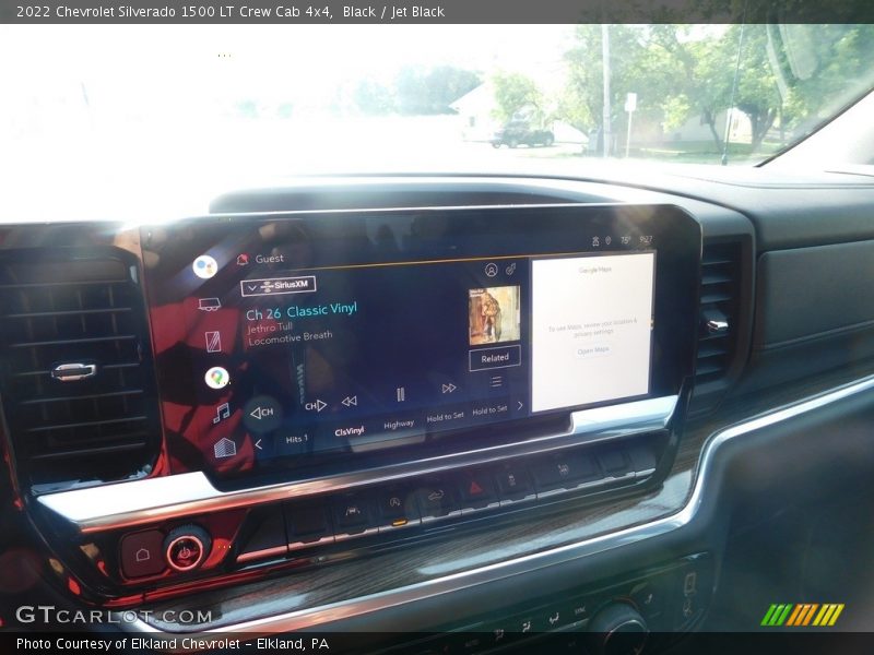 Black / Jet Black 2022 Chevrolet Silverado 1500 LT Crew Cab 4x4