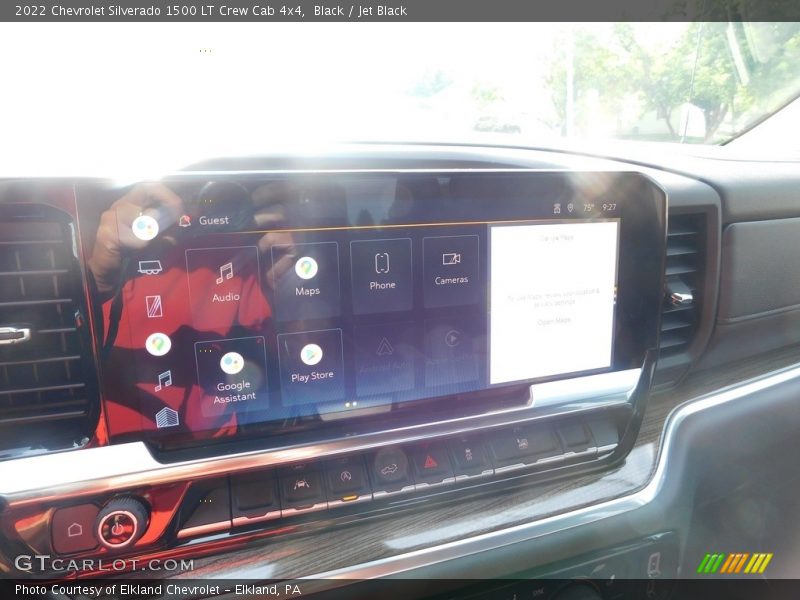Black / Jet Black 2022 Chevrolet Silverado 1500 LT Crew Cab 4x4