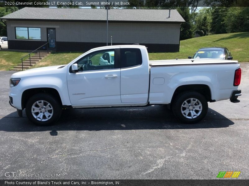 Summit White / Jet Black 2020 Chevrolet Colorado LT Extended Cab