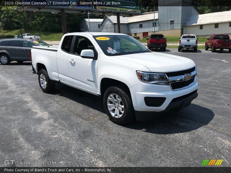 Summit White / Jet Black 2020 Chevrolet Colorado LT Extended Cab