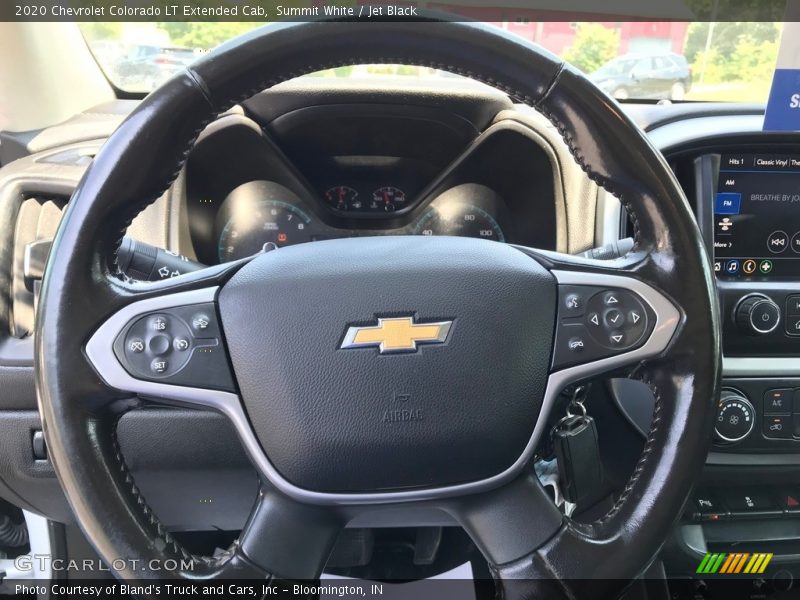 Summit White / Jet Black 2020 Chevrolet Colorado LT Extended Cab