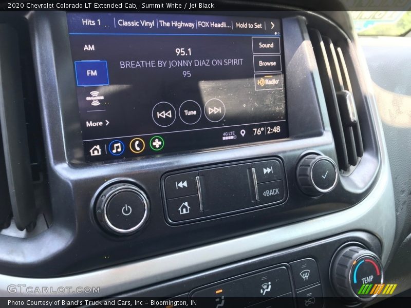 Summit White / Jet Black 2020 Chevrolet Colorado LT Extended Cab