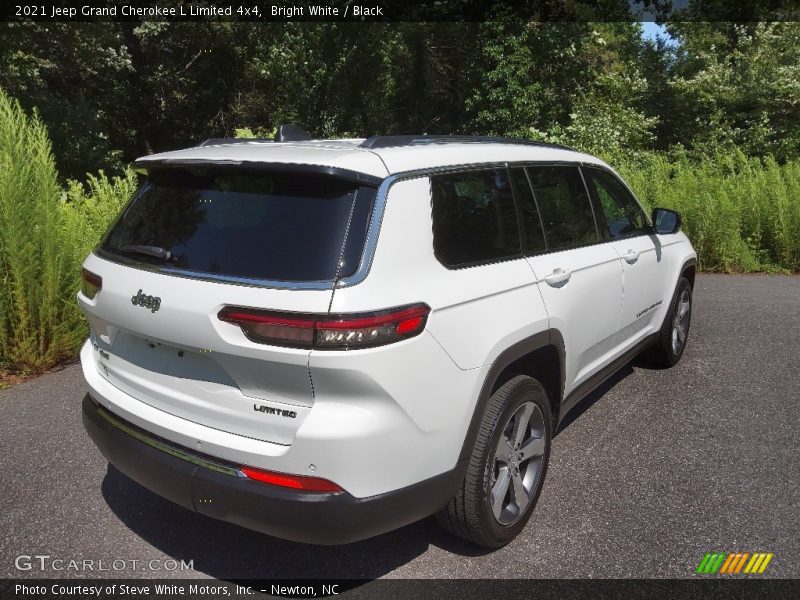 Bright White / Black 2021 Jeep Grand Cherokee L Limited 4x4