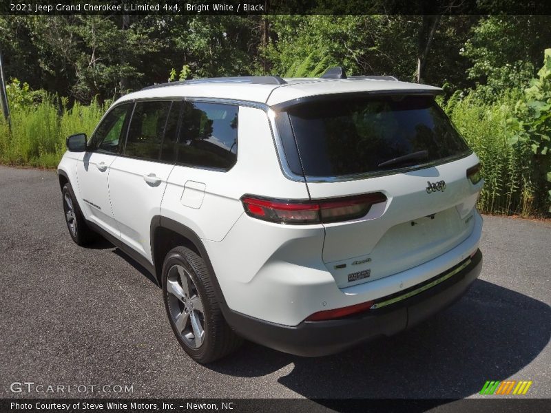 Bright White / Black 2021 Jeep Grand Cherokee L Limited 4x4