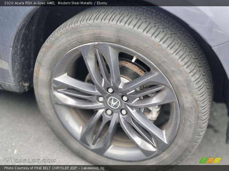 Modern Steel Metallic / Ebony 2020 Acura RDX A-Spec AWD