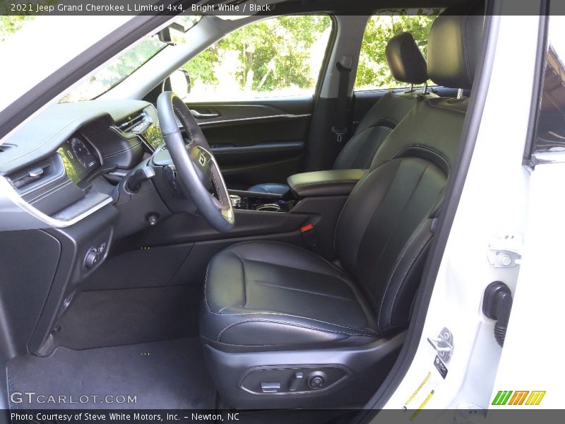 Bright White / Black 2021 Jeep Grand Cherokee L Limited 4x4