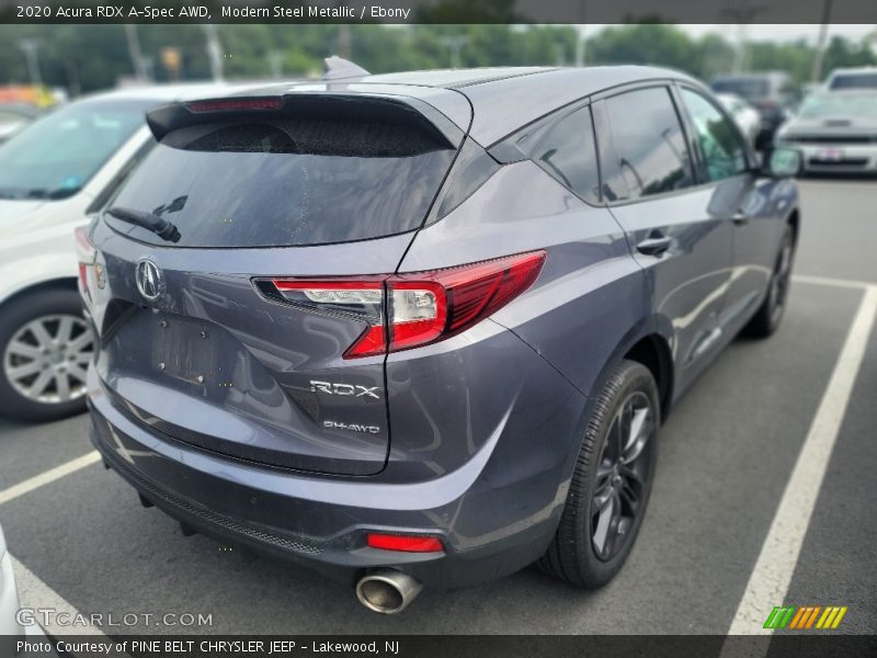 Modern Steel Metallic / Ebony 2020 Acura RDX A-Spec AWD
