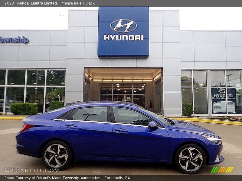  2023 Elantra Limited Intense Blue