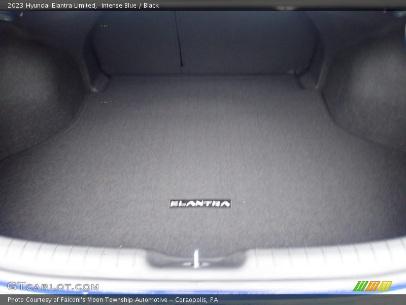 Intense Blue / Black 2023 Hyundai Elantra Limited