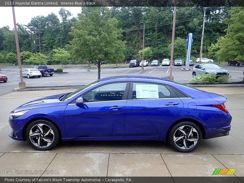  2023 Elantra Limited Intense Blue