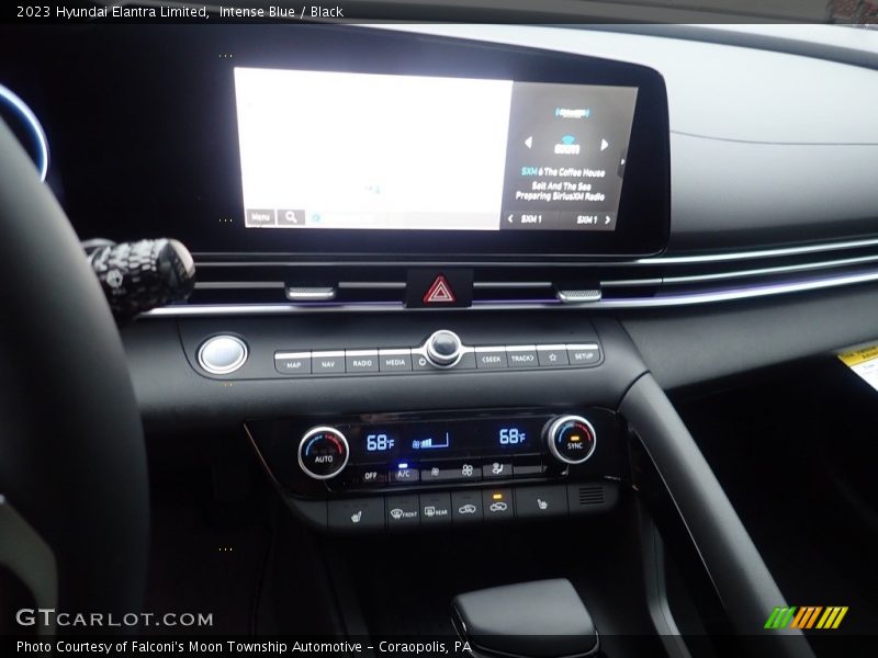 Intense Blue / Black 2023 Hyundai Elantra Limited