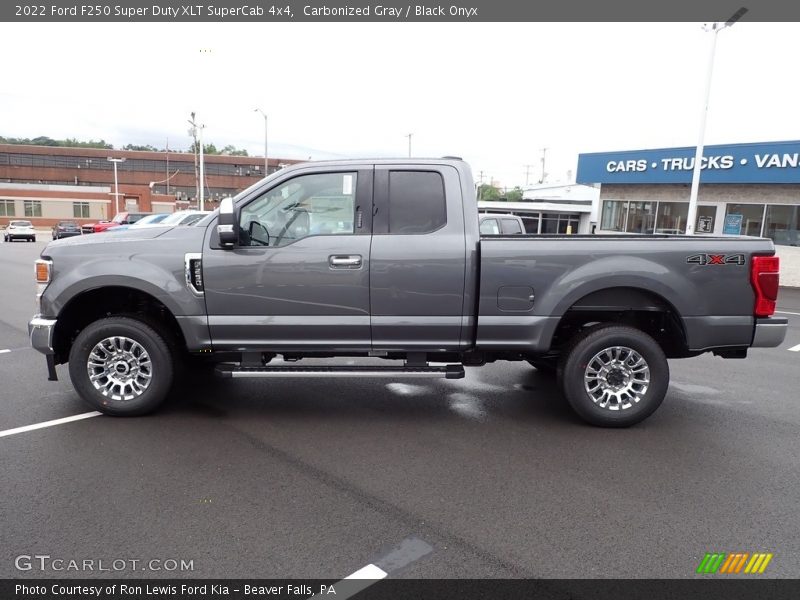  2022 F250 Super Duty XLT SuperCab 4x4 Carbonized Gray