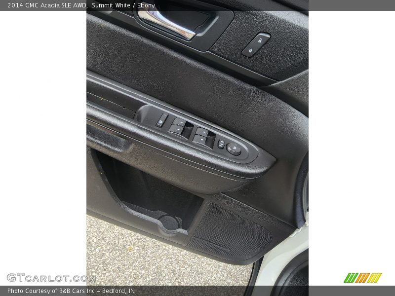 Summit White / Ebony 2014 GMC Acadia SLE AWD