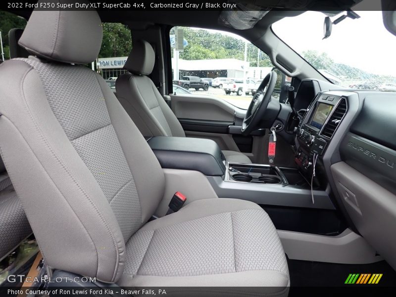 Front Seat of 2022 F250 Super Duty XLT SuperCab 4x4