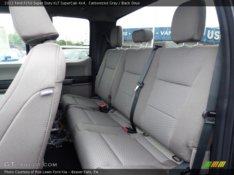 Rear Seat of 2022 F250 Super Duty XLT SuperCab 4x4