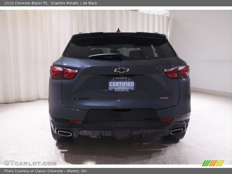Graphite Metallic / Jet Black 2019 Chevrolet Blazer RS