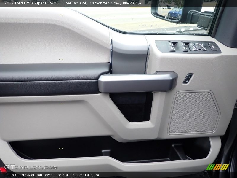 Door Panel of 2022 F250 Super Duty XLT SuperCab 4x4