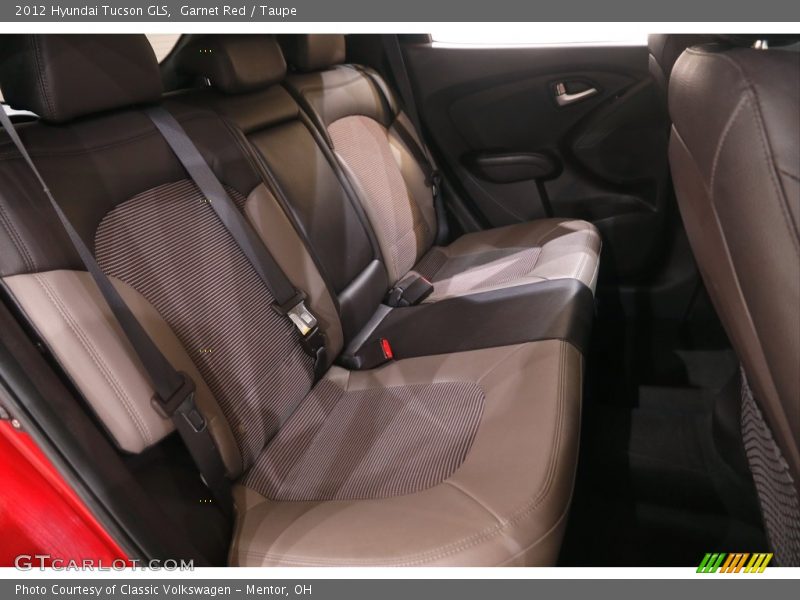 Garnet Red / Taupe 2012 Hyundai Tucson GLS