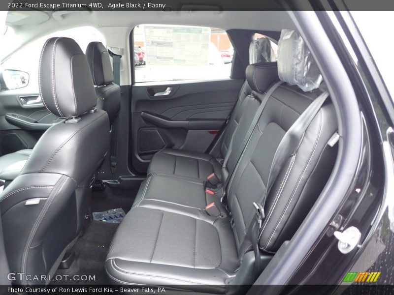 Agate Black / Ebony 2022 Ford Escape Titanium 4WD