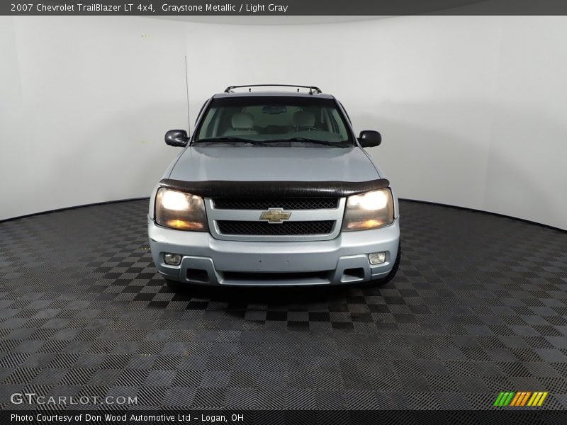 Graystone Metallic / Light Gray 2007 Chevrolet TrailBlazer LT 4x4