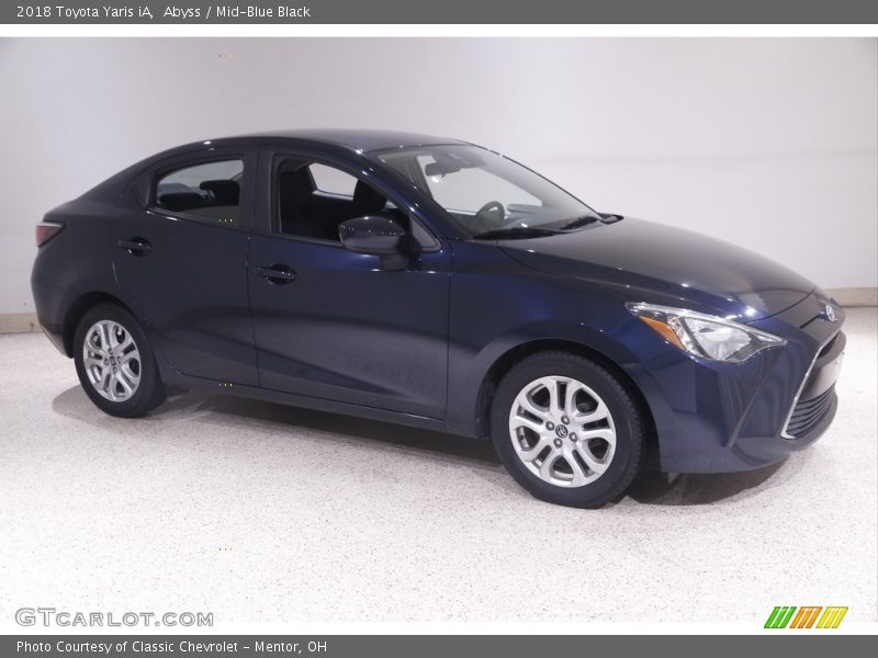 Abyss / Mid-Blue Black 2018 Toyota Yaris iA