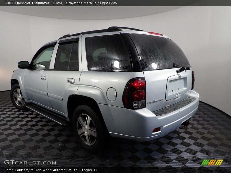 Graystone Metallic / Light Gray 2007 Chevrolet TrailBlazer LT 4x4