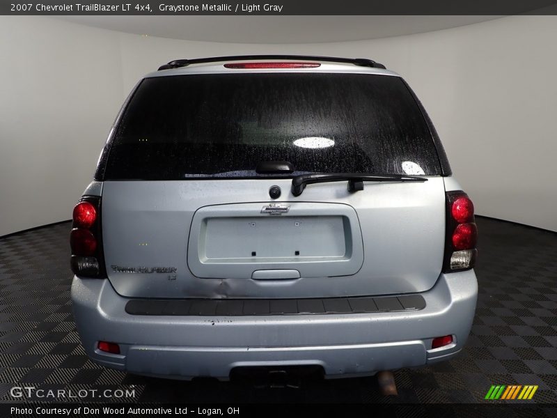 Graystone Metallic / Light Gray 2007 Chevrolet TrailBlazer LT 4x4