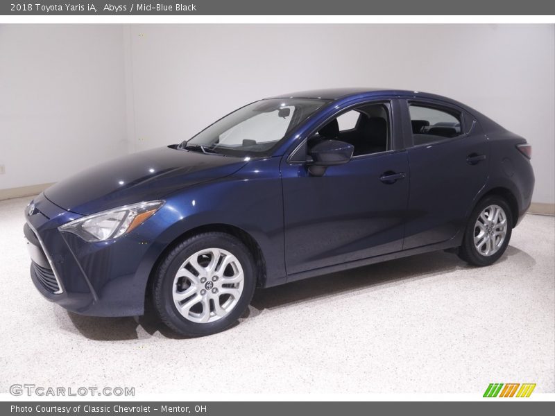Abyss / Mid-Blue Black 2018 Toyota Yaris iA