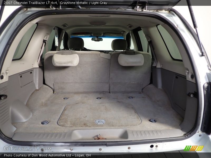 Graystone Metallic / Light Gray 2007 Chevrolet TrailBlazer LT 4x4