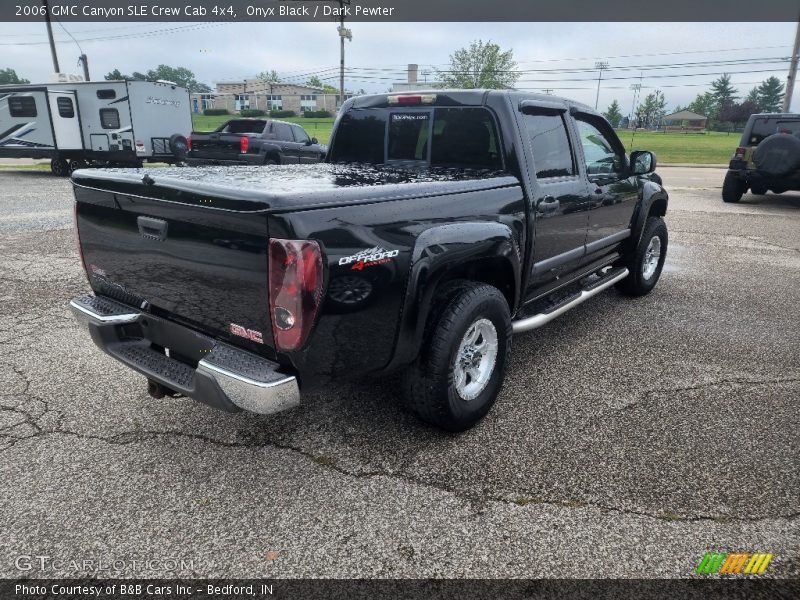 Onyx Black / Dark Pewter 2006 GMC Canyon SLE Crew Cab 4x4