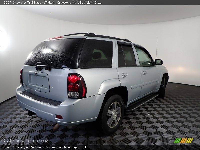 Graystone Metallic / Light Gray 2007 Chevrolet TrailBlazer LT 4x4