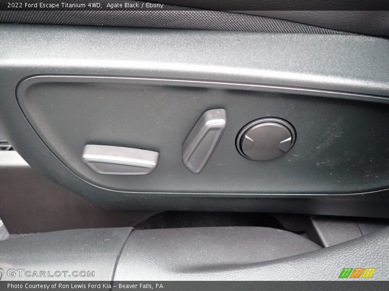 Agate Black / Ebony 2022 Ford Escape Titanium 4WD