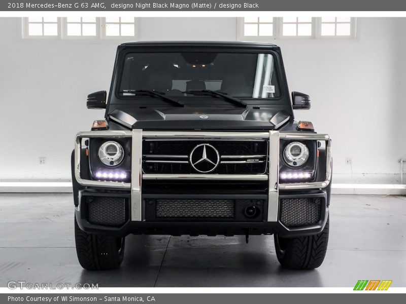 designo Night Black Magno (Matte) / designo Black 2018 Mercedes-Benz G 63 AMG