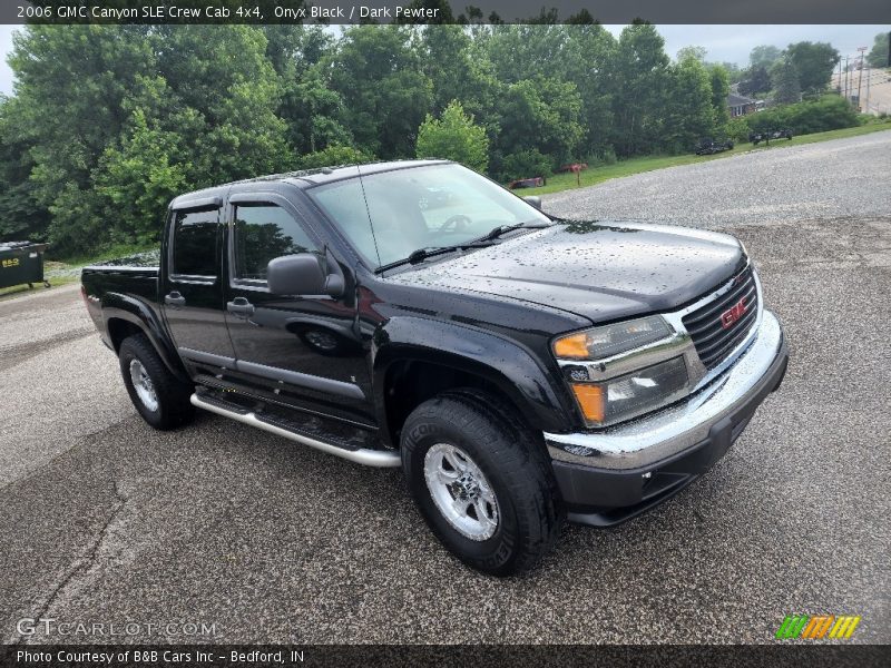 Onyx Black / Dark Pewter 2006 GMC Canyon SLE Crew Cab 4x4