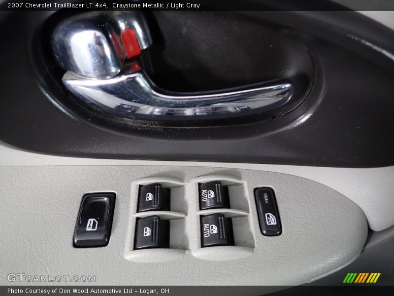 Graystone Metallic / Light Gray 2007 Chevrolet TrailBlazer LT 4x4
