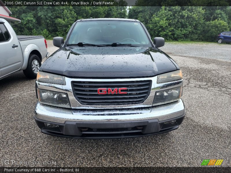 Onyx Black / Dark Pewter 2006 GMC Canyon SLE Crew Cab 4x4