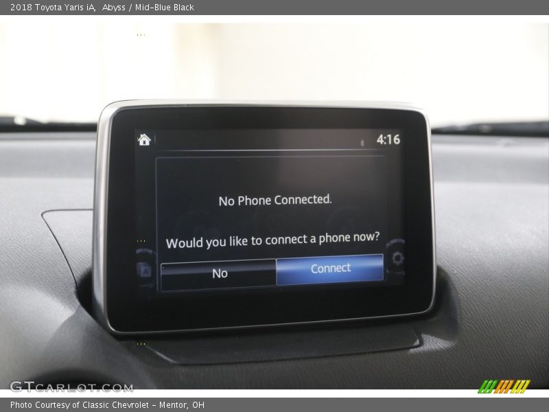 Abyss / Mid-Blue Black 2018 Toyota Yaris iA