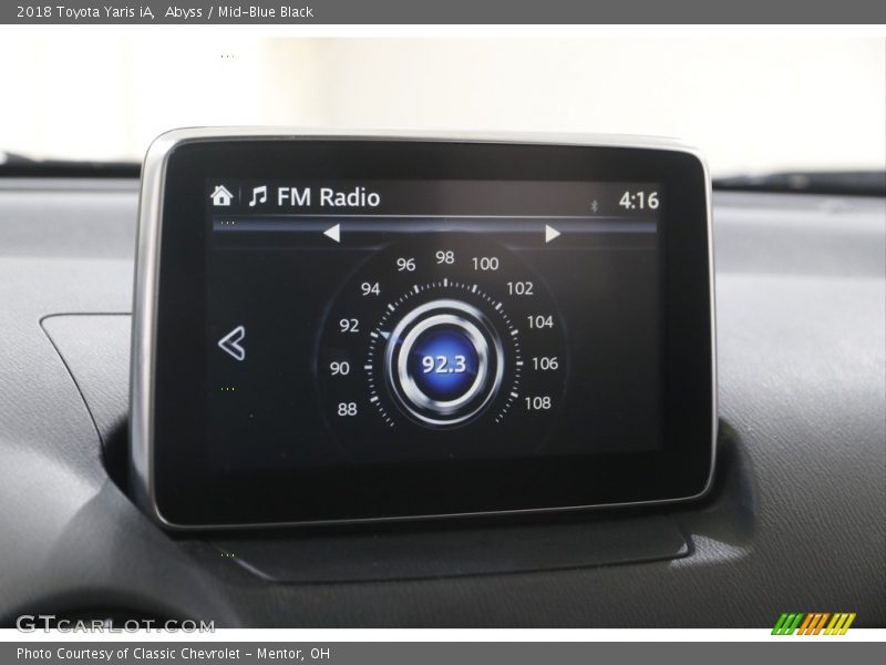 Abyss / Mid-Blue Black 2018 Toyota Yaris iA