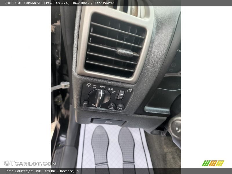 Onyx Black / Dark Pewter 2006 GMC Canyon SLE Crew Cab 4x4