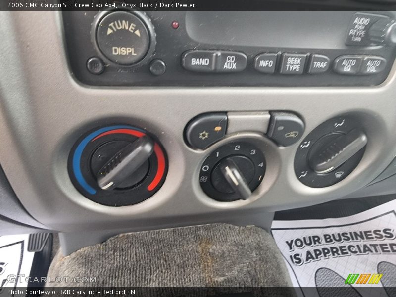 Onyx Black / Dark Pewter 2006 GMC Canyon SLE Crew Cab 4x4