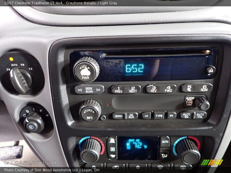 Graystone Metallic / Light Gray 2007 Chevrolet TrailBlazer LT 4x4